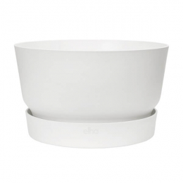 Горшок Elho greenville bowl белый