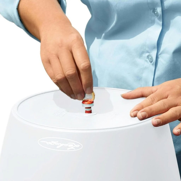 Вазон Lechuza Classico Color 60 Білий, All-in-One