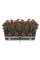 Вазон балкон Santino Asti Window Box 12 л, 50×17×20 см, антрацит-білий