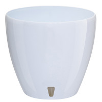 Вазон Santino Deco Twin 1,5 л, белый
