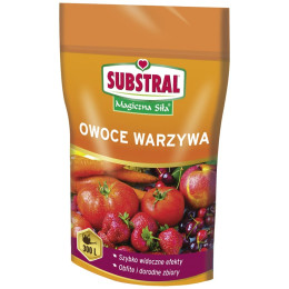 Substral Miracle Grow Твердое удобрение для фруктов и овощей, 300г