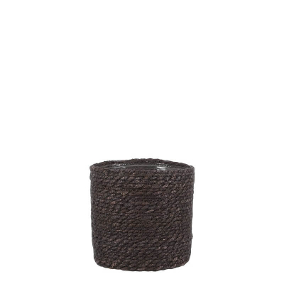 Кашпо плетеное Edelman Atlantic, 16х16см, коричневый